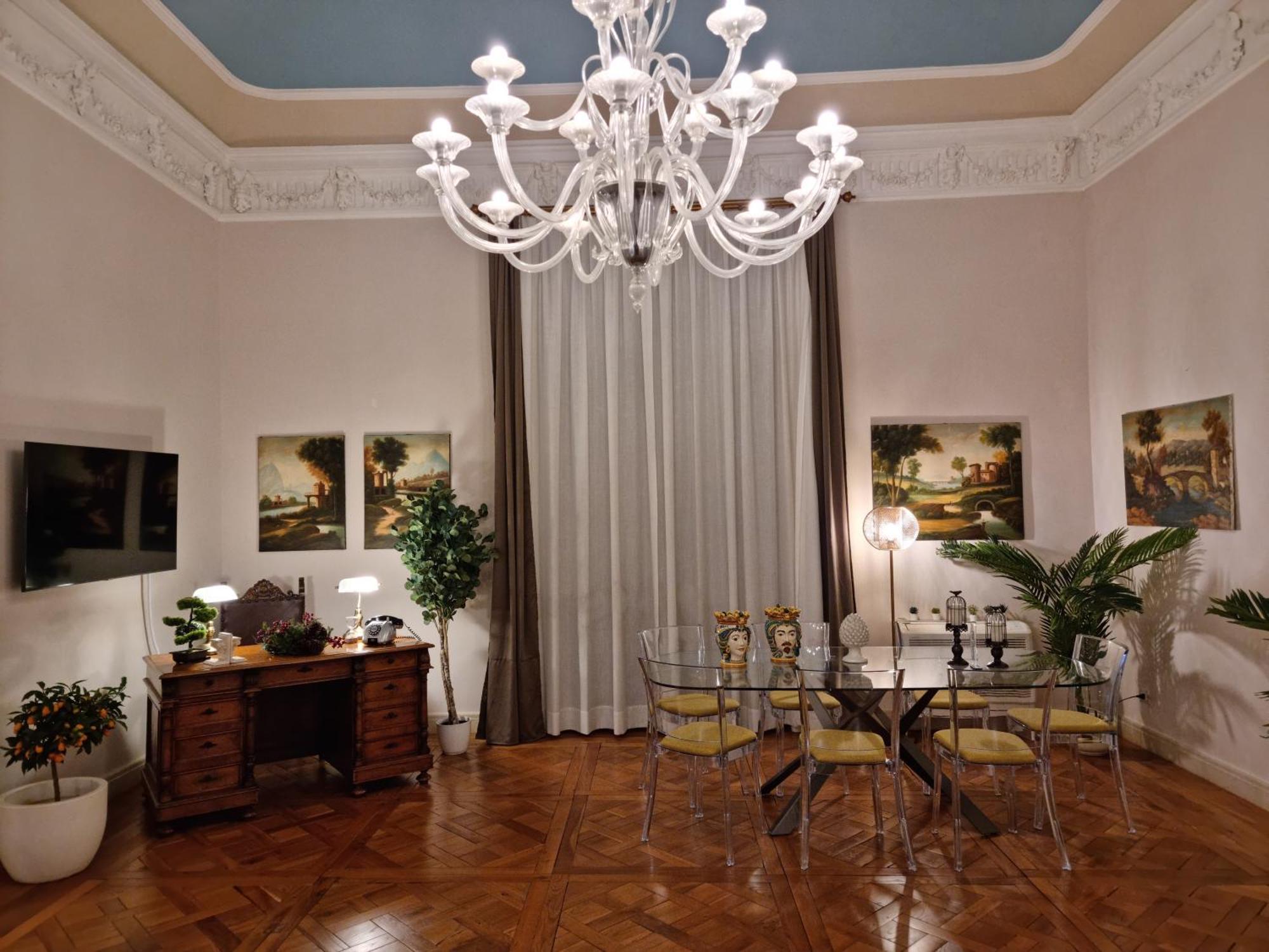 Luxury Historic Residence With Heated Pool Near Catania, Taormina, The Sea And Mount Etna Giarre Eksteriør bilde